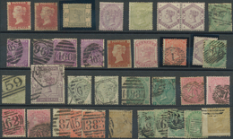 Großbritannien: 1841/1930 (ca.), Used And Mint Accumulation On Stockcards With Plenty Of Material, B - Andere & Zonder Classificatie