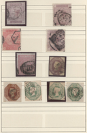 Großbritannien: 1841/1935 (ca.), Mainly Used Balance On Stockcards/in Two Approval Books, Slightly V - Otros & Sin Clasificación