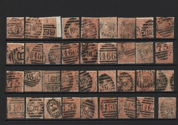 Großbritannien: 1850/1940 (ca.), Mainly Up To 1910, Used And Mint Accumulation On Stockcards With Pl - Andere & Zonder Classificatie