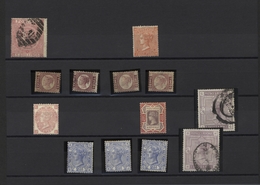 Großbritannien: 1850/1940 (ca.), Mainly Up To 1910, Used And Mint Accumulation On Stockcards With Pl - Altri & Non Classificati