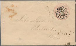 Großbritannien - Ganzsachen: 1842 - 1855, 22 Used 1 D Stationery Envelopes, Each With Ascher/ Michel - 1840 Mulready Omslagen En Postblad