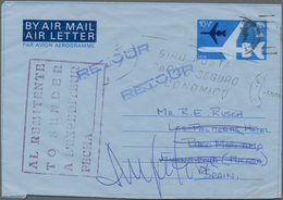 Großbritannien - Ganzsachen: 1953/95 QUEEN ELISABETH II. Ca. 140 Unused/CTO-used And Commercially Us - 1840 Mulready Envelopes & Lettersheets