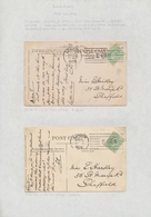 Großbritannien - Stempel: 1900/1916, MACHINE CANCELLATIONS, Collection Of Apprx. 152 Covers/cards Sh - Postmark Collection