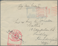 Großbritannien - Besonderheiten: 1940/41 SPECIAL NAVAL AIR MAIL, Little Collection Of 10 Letters Pos - Andere & Zonder Classificatie