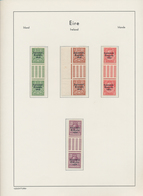 Irland: 1922/1990, MNH Collection Of Apprx. 280 Gutter Pairs, Well Sorted From 1922 Overprints To Mo - Lettres & Documents