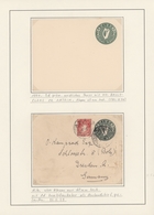 Irland - Ganzsachen: 1924/1993 (ca.), Collection Of More Than 200 Unused And Used Stationeries, Arra - Interi Postali
