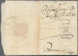 Italien - Vorphila: 1623/1721. Scarce Group Of 21 Letters From Viceroys During The Spanish Dominion, - 1. ...-1850 Prephilately