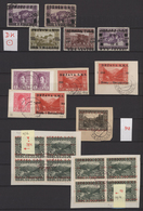 Jugoslawien: 1918, Specialised Assortment/collection Of The 1st Overprint Issue (Michel Nos. 1/16 Ex - Brieven En Documenten