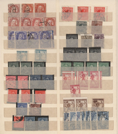 Jugoslawien: 1918/1940, Mint And Used Accumulation Of Several Hundred Stamps In A Stockbook, Compris - Brieven En Documenten