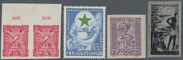 Jugoslawien: 1918/1985, Specialised Assortment On Retail Cards, Incl. Some Early And Semi-modern Spe - Cartas & Documentos