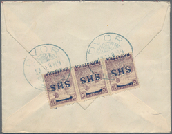 Jugoslawien: 1919/1936, Assortment Of 18 Commercial Covers/cards, Incl. Registered Mail, Interesting - Briefe U. Dokumente