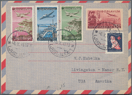 Jugoslawien - Ganzsachen: 1933/95, Accumulation Of Approx. 560 Covers, Postcards And Mostly Unused P - Postwaardestukken
