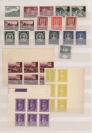Kroatien: 1941/1944, Mint And Used Balance On Stockpages, Incl. 1941 3rd Overprint Set Complete Set - Croacia
