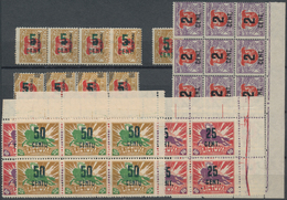 Litauen: 1920/1922, Subcollection On Stockcards In MNH Condition With Various Parts Of Sheets, Compl - Litauen