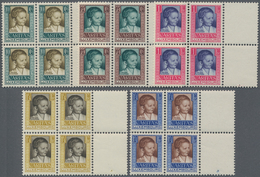 Luxemburg: 1930, CARITAS (Prince Charles) Complete Set Of Five In A Lot With 19 Sets Incl. Blocks/4 - Other & Unclassified