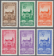 Luxemburg: 1936, 11th FIP Congress (Town Hall Of Luxembourg) Complete Set Of Six In An Investment Lo - Autres & Non Classés