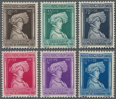 Luxemburg: 1936, CARITAS (Wenzel I. Of Luxembourg) Complete Set Of Six In A Lot With About 170 Sets - Autres & Non Classés