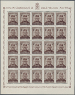 Luxemburg: 1946, CARITAS (John The Blind) Complete Set Of Four In A Lot With 750 Sets In 30 Unfolded - Otros & Sin Clasificación