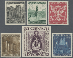 Luxemburg: 1947, Reconstruction Of St.-Willibrord Abbey In Echternach Complete Set Of Six In A Lot W - Altri & Non Classificati