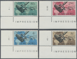 Luxemburg: 1949, 75th Anniversary Of United Postal Union (UPU) Complete Set Of Four In A Lot With Ab - Andere & Zonder Classificatie