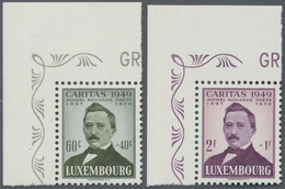 Luxemburg: 1949, CARITAS (Michel Rodange, Writer) Complete Set Of Four In A Lot With About 80 Sets I - Autres & Non Classés