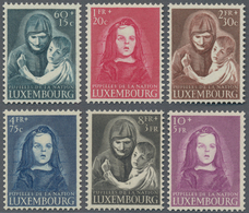 Luxemburg: 1950, War Orphans Complete Set Of Six In An INVESTMENT Lot With 50 Sets Incl. A Few Pairs - Andere & Zonder Classificatie