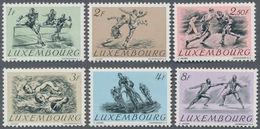 Luxemburg: 1952, Summer Olympics Helsinki Complete Set Of Six In A Lot With Approx. 65 Sets Incl. Se - Otros & Sin Clasificación