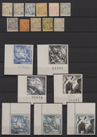 Monaco: 1891/1985, Lot Of Specialities Incl. 1891/1894 Definitives "Albert I." Complete Set Of Eleve - Nuovi
