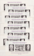Monaco: 1956/1987, Lot Of 27 Souvenir Sheets Resp. Bloc Speciaux: 1956 Royal Wedding Maury Nos. BF5/ - Unused Stamps