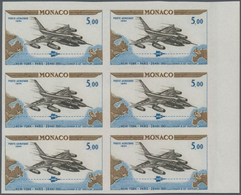 Monaco: 1964, 50th Anniversary Of 1st Flight-Rally To Monte Carlo Airmail Issue 5.00fr. 'Convair B58 - Nuevos