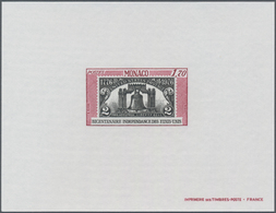 Monaco: 1976, Bicentenary Of The USA 1.70fr. 'Liberty Bell' (on Old US Stamp) Lot With 25 IMPERFORAT - Ongebruikt