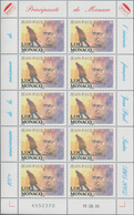 Monaco: 2004, 1.10 € Jean-Paul Satre, 770 Complete Sheets With 7.700 Stamps Mint Never Hinged. Miche - Nuevos