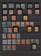 Niederlande: 1852-1940's: Collection Of Mostly Used Stamps Plus Few Covers In A Stockbook, Starting - Autres & Non Classés