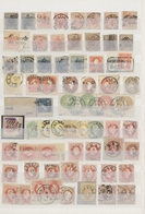 Österreich: 1850/1880 (ca.), Spezial-Sammlungspartie Von Ca. 100 Marken Ab Der Ersten Ausgabe, Dabei - Verzamelingen