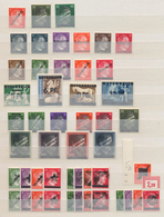 Österreich: 1945, Aufdrucke, Saubere, Meist Postfrische Sammlungspartie Von 76 Marken, Dabei Lokale/ - Collections