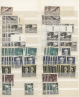 Österreich: 1945/1999, Reichhaltiger Lagerbestand In Vier Berstend Vollen Lageralben, Durchgehend Gu - Collections