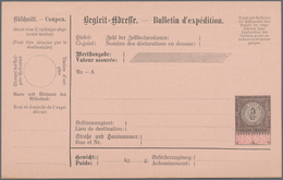 Österreich - Ganzsachen: 1888, Zwei Verschiedene Ungebrauchte Internationale Postbegleitadressen (zw - Other & Unclassified