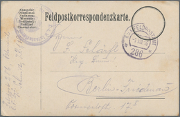 Österreich - Besonderheiten: 1916/18, Ca. 13 Formularkarten Für Die Feldpost, Verschiedene Typen, So - Other & Unclassified
