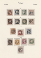 Portugal: 1853/1944, Used Collection In A KA/BE Binder And According To Album Pages Complete, Quite - Sonstige & Ohne Zuordnung