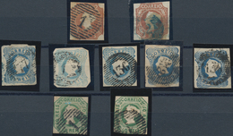 Portugal: 1853/1980 (ca.), Comprehensive Balance On Stockcards/in Envelopes/loose Material, Incl. A - Autres & Non Classés