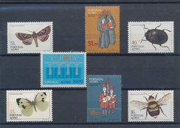Portugal - Azoren: 1984, Sets MNH Without The Souvenir Sheet Per 500. Every Year Set Is Separately S - Açores