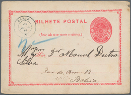 Rumänien: 1875/2000, Accumulation Of Approx. 210 Covers And Unused And Used Postal Stationeries, Inc - Oblitérés