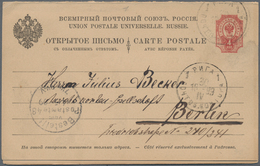 Russland - Ganzsachen: 1878/1955 (ca.), Imperial Russia And Soviet Union, Collection Of Apprx 190 Us - Postwaardestukken