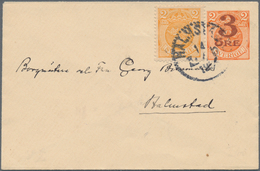 Schweden: 1875-1945: Weit über 500 Briefe, Postkarten, Viele Ganzsachen (ungebraucht Und Gebraucht), - Covers & Documents