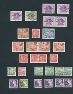 Schweden: 1945/1988, Apparently More Or Less Complete Collection Incl. Many Subtypes, Arranged On Bl - Lettres & Documents