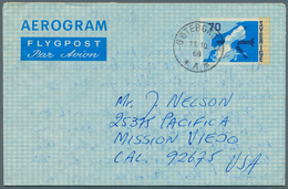 Schweden - Ganzsachen: 1894/1994. Highly Specialized Air Letter/aerogramme Collection Startign With - Enteros Postales