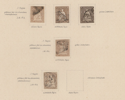 Schweiz: 1850/1961, Saubere, Meist Gestempelte Sammlung Auf Alten Schaubek-Vordrucken, Durchgehend G - Lotes/Colecciones