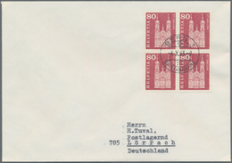 Schweiz: 1963 (4.X.): Kompletter Satz Von Acht FDCs Vom 4.X.1963, Je Mit Zentrisch Gestempeltem Vier - Collections