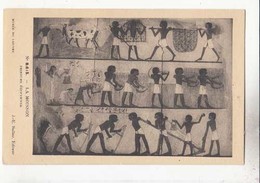 CPA Egypte - Peinture Egyptienne - La Moisson Au Musée Du Louvre   :  Achat Immédiat - (cd025 ) - Musées