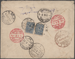 Sowjetunion: 1850/1980 (ca.), Imperial Russia And Soviet Union, Holding Of Apprx. 94 Covers/cards Wi - Briefe U. Dokumente